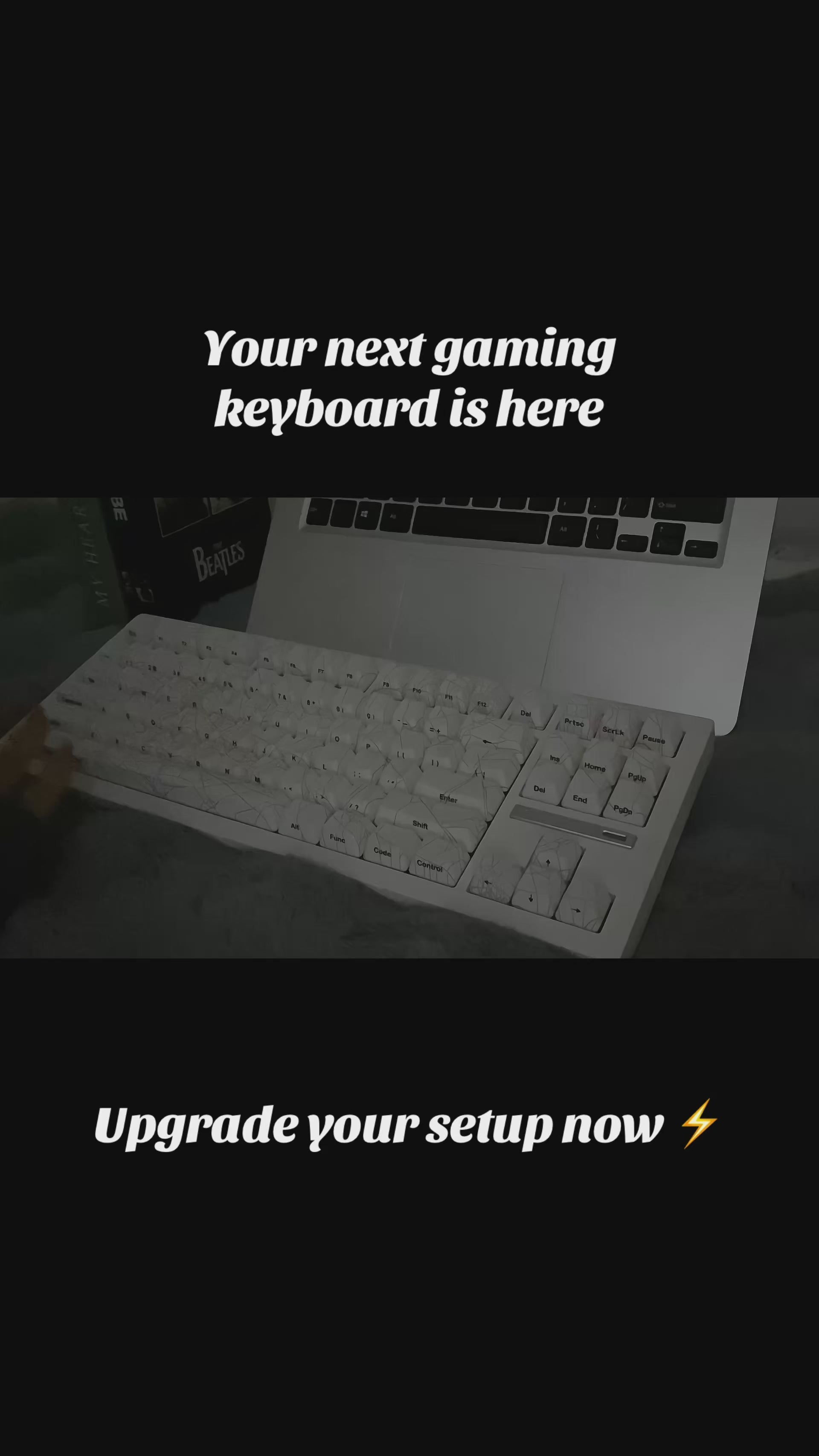 X68HE ATTACK SHARK Magnetic Gaming Keyboard Mechanical Wired for Pro Gaming 0.01mm Rapid Trigg 8000Hz SOCD/Rs 0.125ms 128K Rate